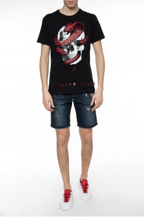T-shirt z motywem czaszki, zdjęcie 2 T-shirt z motywem czaszki od Philipp Plein